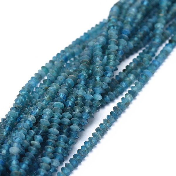 PandaHall Natural Apatite Beads Strands, Faceted, Rondelle, 2.5~3.5x1.5mm, Hole: 0.6mm, about 90pcs/strand, 15.35(39cm) Apatite Rondelle
PandaHall Natural Apatite Beads Strands, Faceted, Rondelle, 2.5~3.5x1.5mm, Hole: 0.6mm, about 90pcs/strand, 15.35(39cm) Apatite Rondelle
