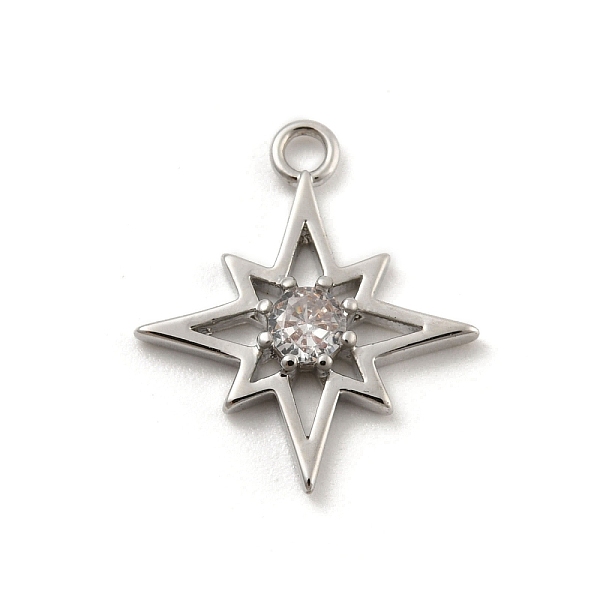 PandaHall Brass Micro Pave Clear Cubic Zirconia Pendants, Star, Platinum, 15.5x13x2mm, Hole: 1.5mm Brass+Cubic Zirconia Star Clear
PandaHall Brass Micro Pave Clear Cubic Zirconia Pendants, Star, Platinum, 15.5x13x2mm, Hole: 1.5mm Brass+Cubic Zirconia Star Clear