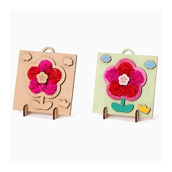 PandaHall DIY Handmade Wooden Art kits, for Kids, Including Wooden Frame, Adhesive Tape and Moss, Flower Pattern, 14.3x11.6x0.3cm Wood...
PandaHall DIY Handmade Wooden Art kits, for Kids, Including Wooden Frame, Adhesive Tape and Moss, Flower Pattern, 14.3x11.6x0.3cm Wood...