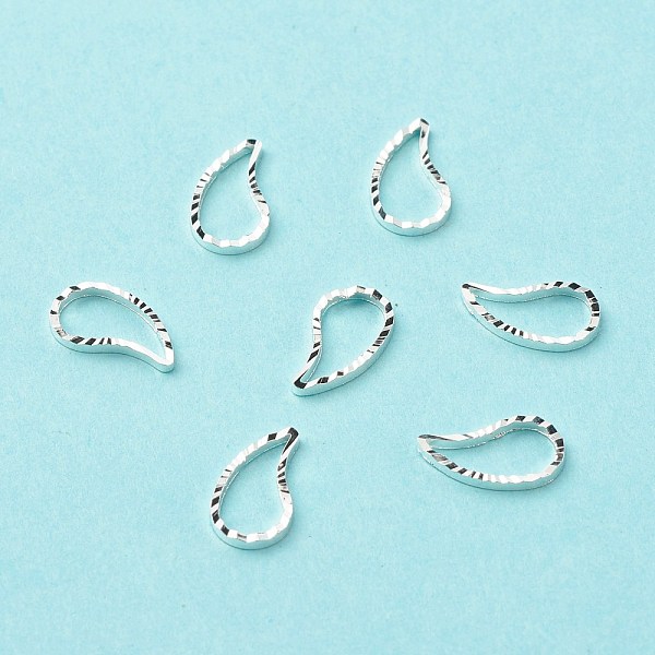 PandaHall Brass Linking Rings, Long-Lasting Plated, Cadmium Free & Lead Free, Teardrop, 925 Sterling Silver Plated, 9x5x1mm, Inner Diameter...
PandaHall Brass Linking Rings, Long-Lasting Plated, Cadmium Free & Lead Free, Teardrop, 925 Sterling Silver Plated, 9x5x1mm, Inner Diameter...