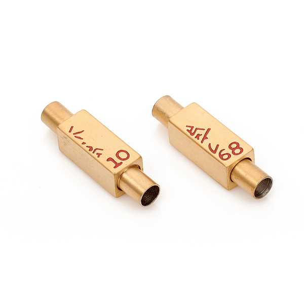PandaHall Ion Plating(IP) 304 Stainless Steel Magnetic Screw Clasps, with Enamel, Rectangle, Golden, 20.5x5x5mm, Hole: 3mm 304 Stainless..., Red
PandaHall Ion Plating(IP) 304 Stainless Steel Magnetic Screw Clasps, with Enamel, Rectangle, Golden, 20.5x5x5mm, Hole: 3mm 304 Stainless..., Red