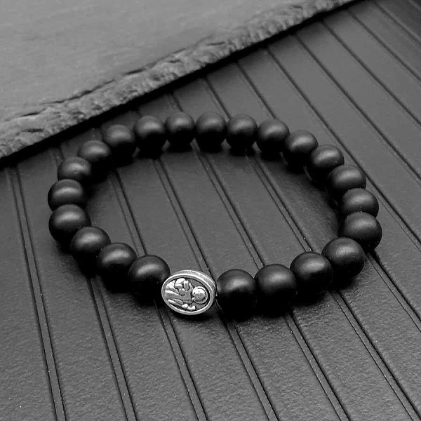 PandaHall High Beauty Pure Black Bracelet Beaded Lucky Transfer Pixiu Bracelet Simple Style Couple Gift to the Small Market
PandaHall High Beauty Pure Black Bracelet Beaded Lucky Transfer Pixiu Bracelet Simple Style Couple Gift to the Small Market