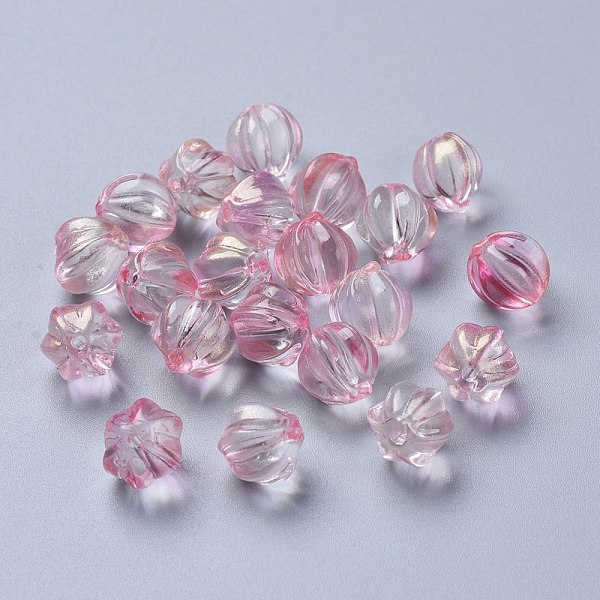 PandaHall Transparent Glass Beads, with Glitter Powder, Pumpkin, Flamingo, 8.5x8mm, Hole: 1.2mm Glass Pumpkin Pink
PandaHall Transparent Glass Beads, with Glitter Powder, Pumpkin, Flamingo, 8.5x8mm, Hole: 1.2mm Glass Pumpkin Pink
