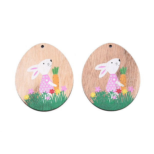 PandaHall Single-Sided Printed Wood Big Pendants, Oval Charm with Mouse, Pearl Pink, 73x59x3mm, Hole: 3mm Wood Oval
PandaHall Single-Sided Printed Wood Big Pendants, Oval Charm with Mouse, Pearl Pink, 73x59x3mm, Hole: 3mm Wood Oval