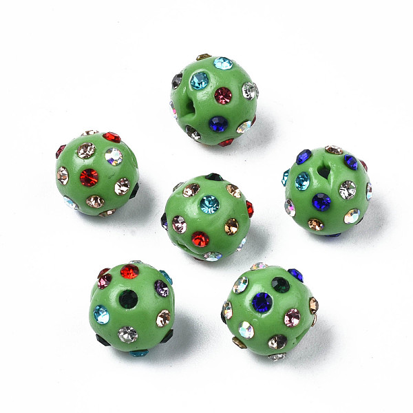 PandaHall Polymer Clay Rhinestone Beads, Pave Disco Ball Beads, Round, Dark Sea Green, PP15(2.1~2.2mm), 9~10.5x9mm, Hole: 1.2mm Polymer..., Multicolor
PandaHall Polymer Clay Rhinestone Beads, Pave Disco Ball Beads, Round, Dark Sea Green, PP15(2.1~2.2mm), 9~10.5x9mm, Hole: 1.2mm Polymer..., Multicolor