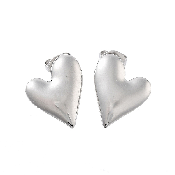 PandaHall 304 Stainless Steel Stud Earrings, Heart, Stainless Steel Color, 15.5x15mm 304 Stainless Steel Heart
PandaHall 304 Stainless Steel Stud Earrings, Heart, Stainless Steel Color, 15.5x15mm 304 Stainless Steel Heart