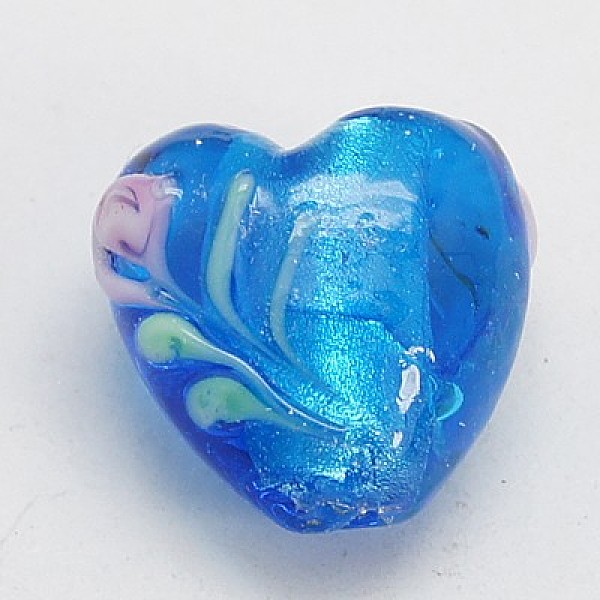 PandaHall Valentine Gifts for Her Ideas Handmade Silver Foil Lampwork Beads, Heart, Mixed Color, 14~17x15~17mm, Hole: 2mm Silver Foil Heart..., Multicolor
PandaHall Valentine Gifts for Her Ideas Handmade Silver Foil Lampwork Beads, Heart, Mixed Color, 14~17x15~17mm, Hole: 2mm Silver Foil Heart..., Multicolor