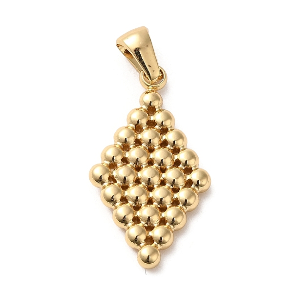 PandaHall Golden Plated 304 Stainless Steel Pendants, Bubble Charms, Rhombus, 27x15x3mm, Hole: 5.3x3mm 304 Stainless Steel Rhombus
PandaHall Golden Plated 304 Stainless Steel Pendants, Bubble Charms, Rhombus, 27x15x3mm, Hole: 5.3x3mm 304 Stainless Steel Rhombus