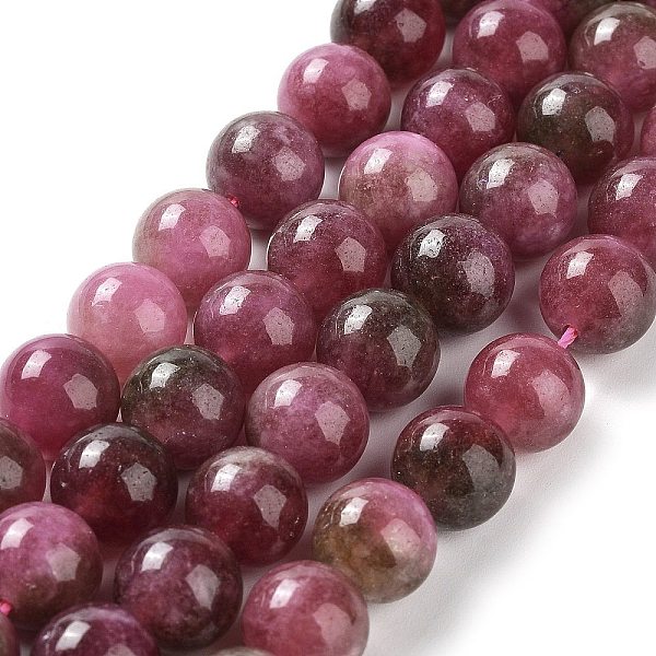 PandaHall Dyed Natural Malaysia Jade Beads Strands, Round, Medium Violet Red, 10mm, Hole: 1.2mm, about 19pcs/strand, 7.09 inch(18cm)...
PandaHall Dyed Natural Malaysia Jade Beads Strands, Round, Medium Violet Red, 10mm, Hole: 1.2mm, about 19pcs/strand, 7.09 inch(18cm)...