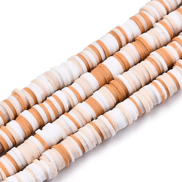PandaHall Handmade Polymer Clay Beads Strands, for DIY Jewelry Crafts Supplies, Heishi Beads, Disc/Flat Round, Sandy Brown, 6x0.5~2mm, Hole...
PandaHall Handmade Polymer Clay Beads Strands, for DIY Jewelry Crafts Supplies, Heishi Beads, Disc/Flat Round, Sandy Brown, 6x0.5~2mm, Hole...