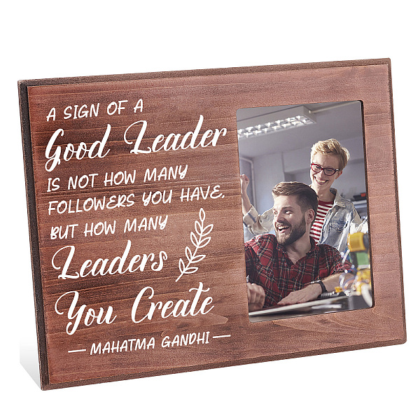 PandaHall FINGERINSPIRE A Sign of A Good Leader Is Not How Many Followers You Have Picture Frame 4x6 inch Leadership Boss Photo Frame...
PandaHall FINGERINSPIRE A Sign of A Good Leader Is Not How Many Followers You Have Picture Frame 4x6 inch Leadership Boss Photo Frame...