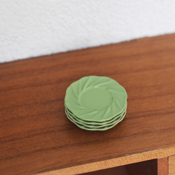 PandaHall Mini Alloy Plate Ornaments, Micro Landscape Dollhouse Accessories, Pretending Prop Decorations, Dark Sea Green, 22x3mm, 4pcs/set...
PandaHall Mini Alloy Plate Ornaments, Micro Landscape Dollhouse Accessories, Pretending Prop Decorations, Dark Sea Green, 22x3mm, 4pcs/set...