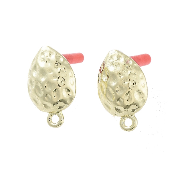 PandaHall Rack Plating Golden Alloy Stud Earring Findings, with Loops and 304 Stainless Steel Pins, Cadmium Free & Nickel Free & Lead Free...
PandaHall Rack Plating Golden Alloy Stud Earring Findings, with Loops and 304 Stainless Steel Pins, Cadmium Free & Nickel Free & Lead Free...