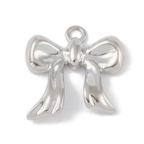 PandaHall Brass Pendants, Bowknot, Platinum, 14x14x2.5mm, Hole: 1mm Brass Bowknot
PandaHall Brass Pendants, Bowknot, Platinum, 14x14x2.5mm, Hole: 1mm Brass Bowknot