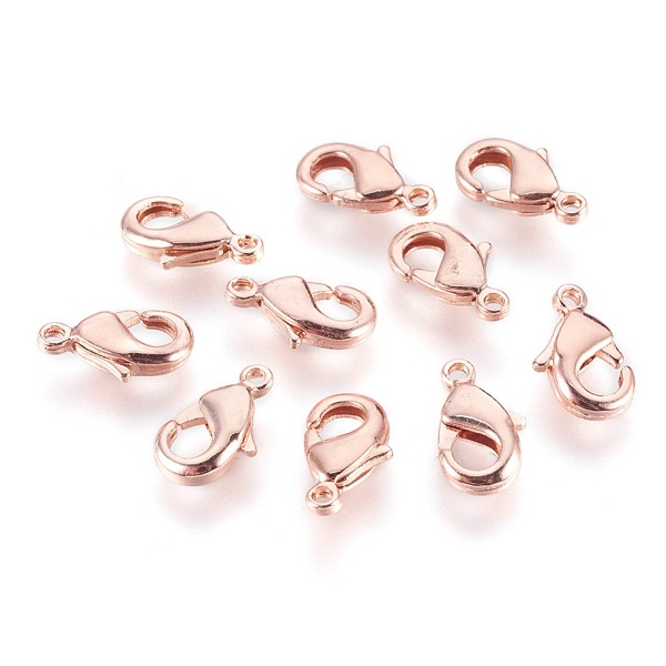 PandaHall Brass Lobster Claw Clasps, Nickel Free, Real Rose Gold Plated, 12x7x2.5mm, Hole: 1mm Brass Others
PandaHall Brass Lobster Claw Clasps, Nickel Free, Real Rose Gold Plated, 12x7x2.5mm, Hole: 1mm Brass Others