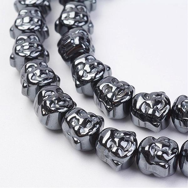 PandaHall Non-magnetic Synthetic Hematite Beads Strands, Laughing Buddha Head, 8x8x7mm, Hole: 1mm, about 51pcs/strand, 15.74 inch..., Black
PandaHall Non-magnetic Synthetic Hematite Beads Strands, Laughing Buddha Head, 8x8x7mm, Hole: 1mm, about 51pcs/strand, 15.74 inch..., Black