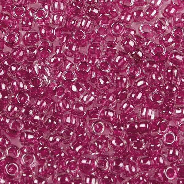 PandaHall TOHO Round Seed Beads, Japanese Seed Beads, (350) Inside Color Crystal/Fuchsia Lined, 8/0, 3mm, Hole: 1mm, about 1110pcs/50g Glass..., Pink
PandaHall TOHO Round Seed Beads, Japanese Seed Beads, (350) Inside Color Crystal/Fuchsia Lined, 8/0, 3mm, Hole: 1mm, about 1110pcs/50g Glass..., Pink
