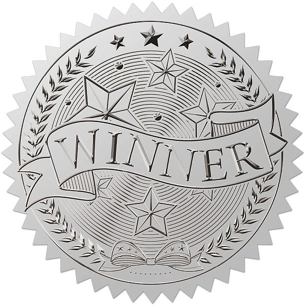 PandaHall CRASPIRE 408pcs 2 Inch Winner Silver Foil Stickers Stars Garland Silver Embossed Envelope Seals Stickers Round Self Adhesive...
PandaHall CRASPIRE 408pcs 2 Inch Winner Silver Foil Stickers Stars Garland Silver Embossed Envelope Seals Stickers Round Self Adhesive...