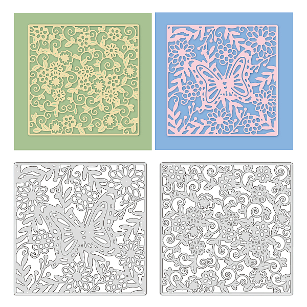 PandaHall GLOBLELAND 2Pcs 2 Style Carbon Steel Cutting Dies Stencils, for DIY Scrapbooking/Photo Album, Decorative Embossing DIY Paper Card...
PandaHall GLOBLELAND 2Pcs 2 Style Carbon Steel Cutting Dies Stencils, for DIY Scrapbooking/Photo Album, Decorative Embossing DIY Paper Card...