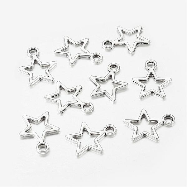 PandaHall Tibetan Style Alloy Charms, Star, Antique Silver, Lead Free & Cadmium Free, 14.5x12x1mm, Hole:2mm Alloy Star
PandaHall Tibetan Style Alloy Charms, Star, Antique Silver, Lead Free & Cadmium Free, 14.5x12x1mm, Hole:2mm Alloy Star