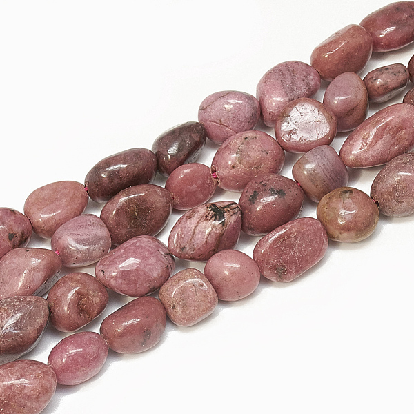 PandaHall Natural Rhodochrosite Beads Strands, Tumbled Stone, Nuggets, 9~20x8~13x4~13mm, Hole: 1mm, about 30~55pcs/strand, 15.7 inch...
PandaHall Natural Rhodochrosite Beads Strands, Tumbled Stone, Nuggets, 9~20x8~13x4~13mm, Hole: 1mm, about 30~55pcs/strand, 15.7 inch...
