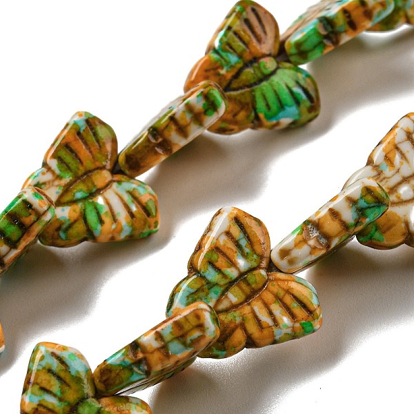 PandaHall Spray Painted Synthetic Turquoise Beads Strands, Butterfly, Lime Green, 13x15x4mm, Hole: 1.2mm, about 36pcs/strand, 15.35''(39cm)...
PandaHall Spray Painted Synthetic Turquoise Beads Strands, Butterfly, Lime Green, 13x15x4mm, Hole: 1.2mm, about 36pcs/strand, 15.35''(39cm)...