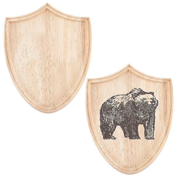 PandaHall Rubber Wood Carved Onlay Applique Craft, Unpainted Onlay Furniture Home Decoration, Shield, BurlyWood, 152x119x17.5mm, Inner..., Orange
PandaHall Rubber Wood Carved Onlay Applique Craft, Unpainted Onlay Furniture Home Decoration, Shield, BurlyWood, 152x119x17.5mm, Inner..., Orange