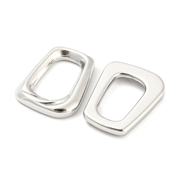 PandaHall 304 Stainless Steel Linking Rings, Trapezoid, Stainless Steel Color, 18.5x14x3mm, Inner Diameter: 13x7mm 304 Stainless Steel...
PandaHall 304 Stainless Steel Linking Rings, Trapezoid, Stainless Steel Color, 18.5x14x3mm, Inner Diameter: 13x7mm 304 Stainless Steel...