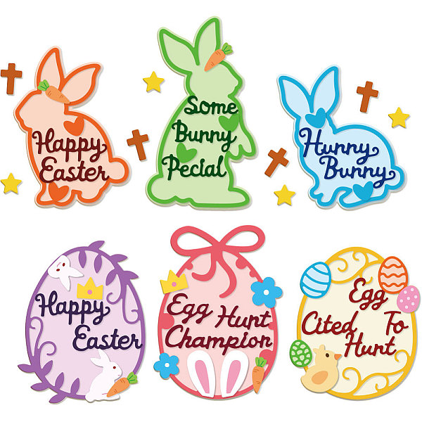 PandaHall GLOBLELAND Easter Rabbit Egg Words Cutting Dies for Card Making Rabbit and Egg Metal Die Cuts Cutting Dies Template DIY...
PandaHall GLOBLELAND Easter Rabbit Egg Words Cutting Dies for Card Making Rabbit and Egg Metal Die Cuts Cutting Dies Template DIY...