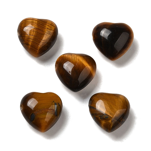 PandaHall Natural Tiger Eye Beads, Heart, 14.5~15x14.5~15x8.5mm, Hole: 1.5mm Tiger Eye Heart
PandaHall Natural Tiger Eye Beads, Heart, 14.5~15x14.5~15x8.5mm, Hole: 1.5mm Tiger Eye Heart