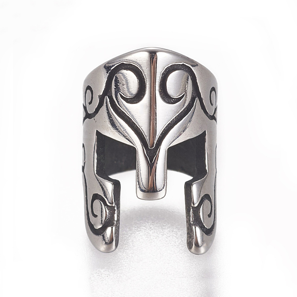 PandaHall 304 Stainless Steel Beads, Gladiator Helmet, Antique Silver, 12.5x8x9mm, Hole: 6mm 304 Stainless Steel Others
PandaHall 304 Stainless Steel Beads, Gladiator Helmet, Antique Silver, 12.5x8x9mm, Hole: 6mm 304 Stainless Steel Others