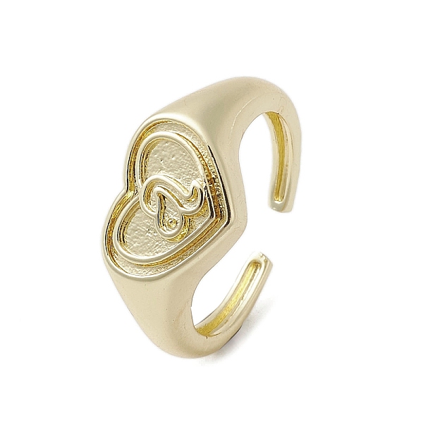 PandaHall Brass Adjustable Open Rings, Heart, Leo, US Size 7 3/4(17.9mm) Brass Leo
PandaHall Brass Adjustable Open Rings, Heart, Leo, US Size 7 3/4(17.9mm) Brass Leo