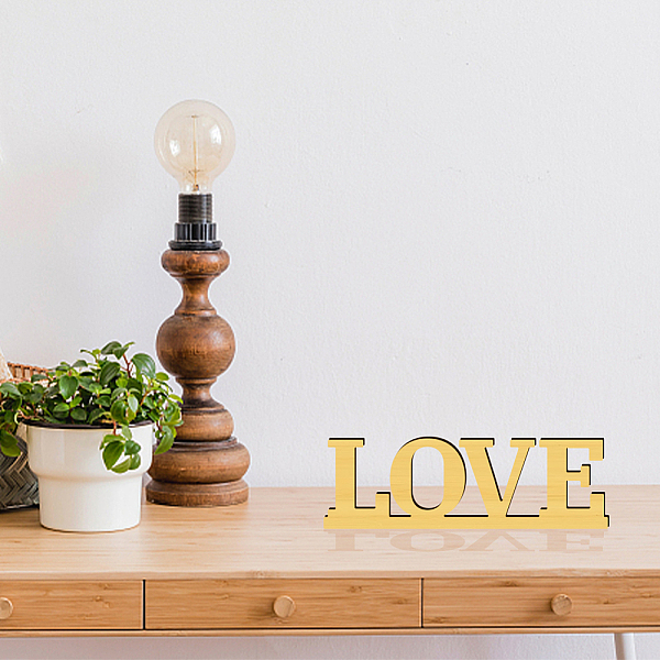 PandaHall Wood & Acrylic Display Decorations, for Home Desktop Decorations, Word Love, 77x240x12.5mm Wood Word
PandaHall Wood & Acrylic Display Decorations, for Home Desktop Decorations, Word Love, 77x240x12.5mm Wood Word