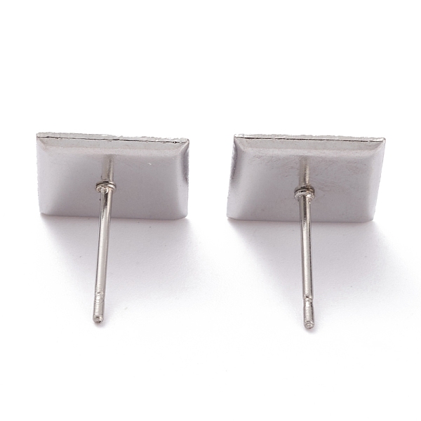 PandaHall 304 Stainless Steel Stud Earring Settings, Square, Stainless Steel Color, 11x11x1mm, Tray: 9x9mm, Pin: 0.8mm 304 Stainless Steel...
PandaHall 304 Stainless Steel Stud Earring Settings, Square, Stainless Steel Color, 11x11x1mm, Tray: 9x9mm, Pin: 0.8mm 304 Stainless Steel...