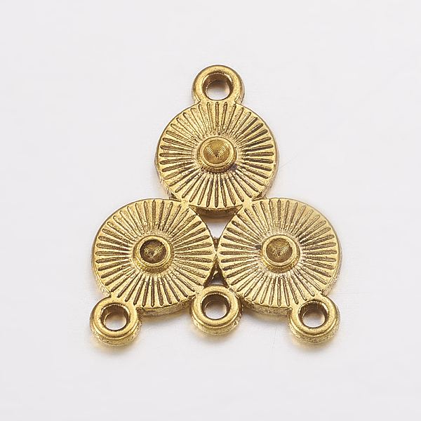 PandaHall Alloy Rhinestone Connector Settings, Lead Free, Nickel Free and Cadmium Free, Flat Round, Antique Golden, 23x19x2mm, Hole: 1mm...
PandaHall Alloy Rhinestone Connector Settings, Lead Free, Nickel Free and Cadmium Free, Flat Round, Antique Golden, 23x19x2mm, Hole: 1mm...