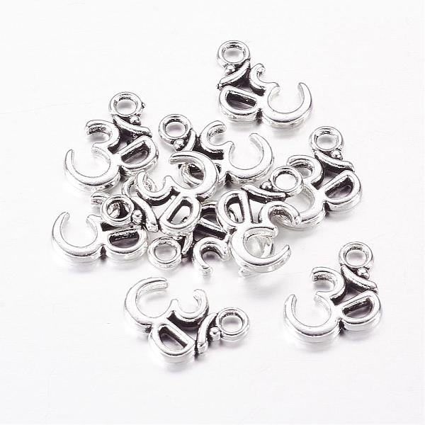 PandaHall Tibetan Style Alloy Pendants, Lead Free and Cadmium Free, Aum/Om Symbol, Antique Silver Color, 16mm long, 11mm wide, 2mm thick...
PandaHall Tibetan Style Alloy Pendants, Lead Free and Cadmium Free, Aum/Om Symbol, Antique Silver Color, 16mm long, 11mm wide, 2mm thick...