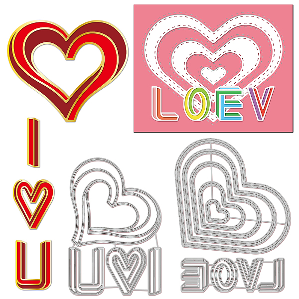 PandaHall 3Pcs 3 Styles Carbon Steel Cutting Dies Stencils, for DIY Scrapbooking, Photo Album, Decorative Embossing Paper Card, Stainless...
PandaHall 3Pcs 3 Styles Carbon Steel Cutting Dies Stencils, for DIY Scrapbooking, Photo Album, Decorative Embossing Paper Card, Stainless...
