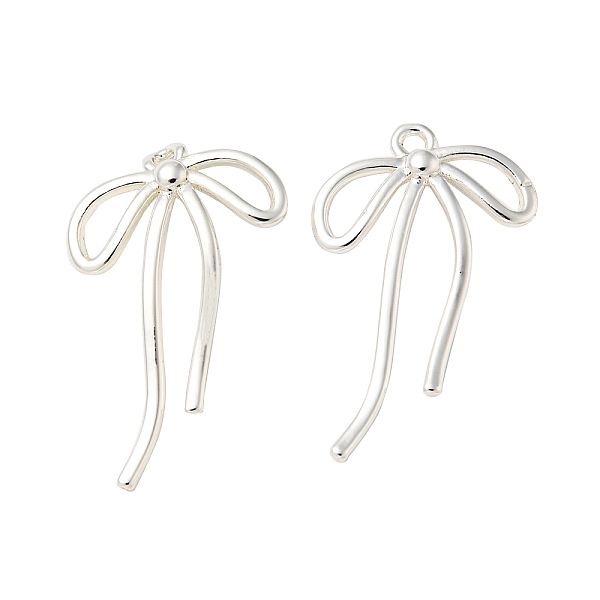 PandaHall Brass Pendants, Bowknot, 925 Sterling Silver Plated, 20x12x2mm, Hole: 1mm Brass Bowknot
PandaHall Brass Pendants, Bowknot, 925 Sterling Silver Plated, 20x12x2mm, Hole: 1mm Brass Bowknot