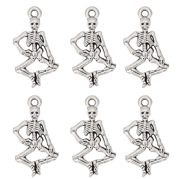 PandaHall SUNNYCLUE 100Pcs Tibetan Style Alloy Pendants, Lead Free & Cadmium Free, Skeleton, Antique Silver, 25.5x13.5x3mm, Hole: 1.8mm...
PandaHall SUNNYCLUE 100Pcs Tibetan Style Alloy Pendants, Lead Free & Cadmium Free, Skeleton, Antique Silver, 25.5x13.5x3mm, Hole: 1.8mm...