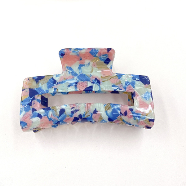 PandaHall Rectangular Acrylic Large Claw Hair Clips for Thick Hair, Colorful, 45x81x44mm Acrylic
PandaHall Rectangular Acrylic Large Claw Hair Clips for Thick Hair, Colorful, 45x81x44mm Acrylic