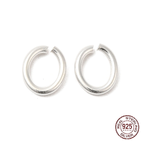PandaHall 925 Sterling Silver Open Jump Rings, Oval, Silver, 8x6.5x1.2mm, Inner Diameter: 4.2x6.5mm, about 52pcs/10g Sterling Silver Oval
PandaHall 925 Sterling Silver Open Jump Rings, Oval, Silver, 8x6.5x1.2mm, Inner Diameter: 4.2x6.5mm, about 52pcs/10g Sterling Silver Oval