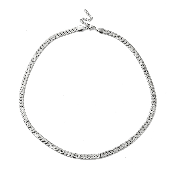 PandaHall 304 Stainless Steel Cuban Link Chain Necklace, Stainless Steel Color, 17.72x0.20 inch(45x0.5cm) 304 Stainless Steel
PandaHall 304 Stainless Steel Cuban Link Chain Necklace, Stainless Steel Color, 17.72x0.20 inch(45x0.5cm) 304 Stainless Steel