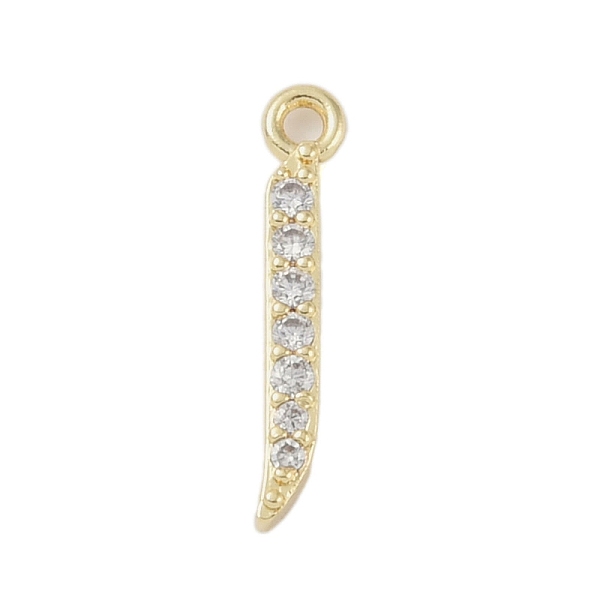 PandaHall Rack Plating Brass Micro Pave Clear Cubic Zirconia Pendants, Long-Lasting Plated, Lead Free & Cadmium Free, Arabic Alphabet, Real...
PandaHall Rack Plating Brass Micro Pave Clear Cubic Zirconia Pendants, Long-Lasting Plated, Lead Free & Cadmium Free, Arabic Alphabet, Real...