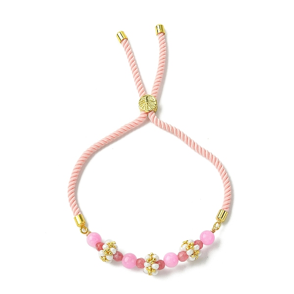 PandaHall 6mm Round Dyed Natural Yellow Jade Bead Slider Bracelets, Adjustable Glass Seed Bead Stackable Bracelets for Women, Inner Diameter..., Pink
PandaHall 6mm Round Dyed Natural Yellow Jade Bead Slider Bracelets, Adjustable Glass Seed Bead Stackable Bracelets for Women, Inner Diameter..., Pink