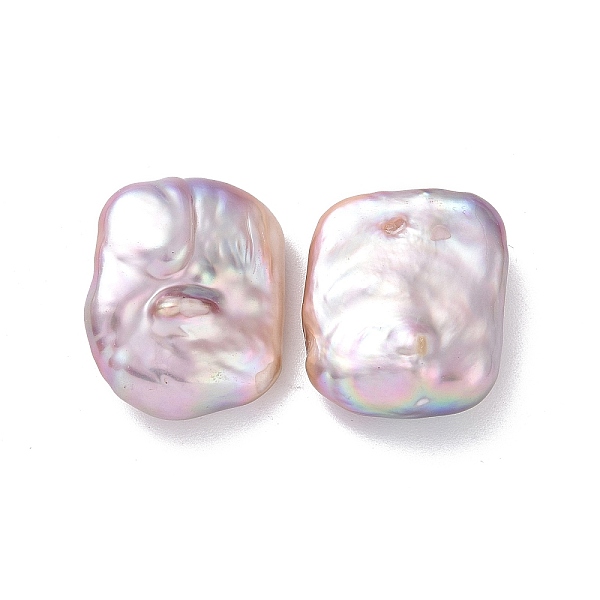 PandaHall Natural Keshi Pearl Beads, Cultured Freshwater Pearl, No Hole/Undrilled, Rectangle, Lilac, 17~18x14.5x6~8mm Pearl Rectangle Purple
PandaHall Natural Keshi Pearl Beads, Cultured Freshwater Pearl, No Hole/Undrilled, Rectangle, Lilac, 17~18x14.5x6~8mm Pearl Rectangle Purple