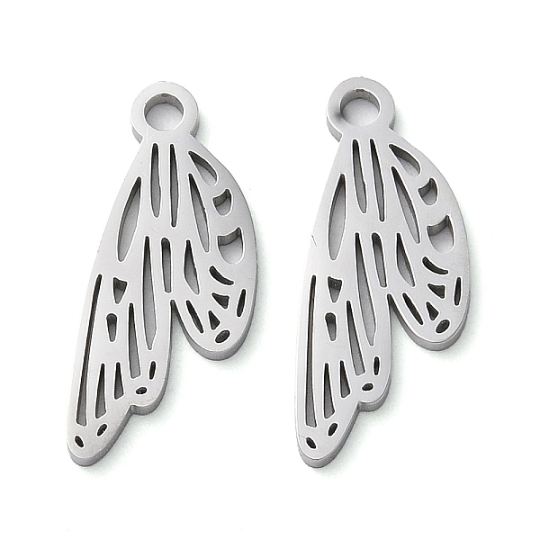 PandaHall 304 Stainless Steel Pendants, Manual Polishing, Wings Charms, Stainless Steel Color, 17.5x8x1mm, Hole: 1.6mm 304 Stainless Steel...
PandaHall 304 Stainless Steel Pendants, Manual Polishing, Wings Charms, Stainless Steel Color, 17.5x8x1mm, Hole: 1.6mm 304 Stainless Steel...