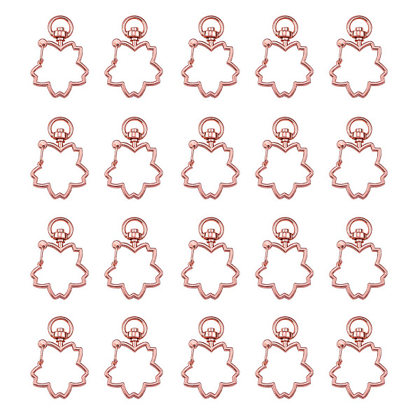 PandaHall Zinc Alloy Swivel Snap Hook, for Keychains, Bags, Jewelry Making, Sakura, Lead Free & Cadmium Free, Rose Gold, 36x24x6mm Alloy
PandaHall Zinc Alloy Swivel Snap Hook, for Keychains, Bags, Jewelry Making, Sakura, Lead Free & Cadmium Free, Rose Gold, 36x24x6mm Alloy
