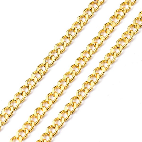 PandaHall Brass Curb Chains, Unwelded, Golden, 5.5x4x1mm, about 3.28 feet(1m)/strand Brass
PandaHall Brass Curb Chains, Unwelded, Golden, 5.5x4x1mm, about 3.28 feet(1m)/strand Brass