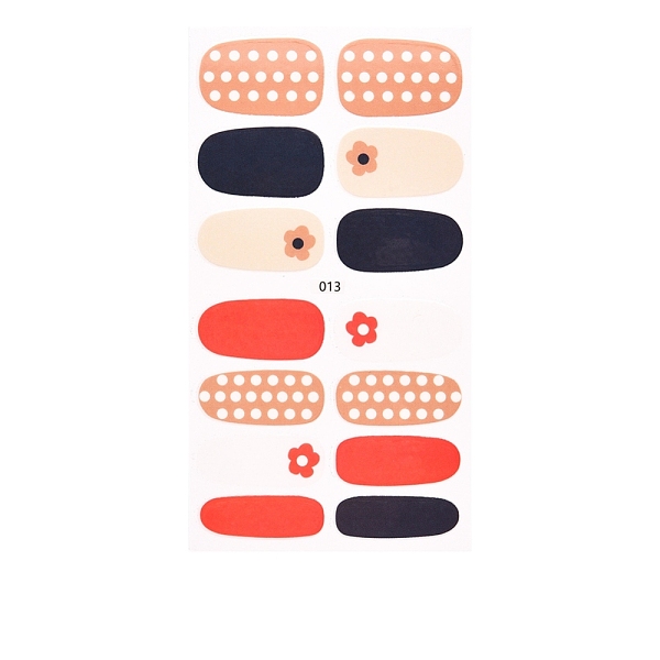 PandaHall Full Cover Strawberry Flower Nail Stickers, Self Adhesive, for Women Girls Manicure Nail Art Decoration, Flower Pattern, 25x9~16mm...
PandaHall Full Cover Strawberry Flower Nail Stickers, Self Adhesive, for Women Girls Manicure Nail Art Decoration, Flower Pattern, 25x9~16mm...