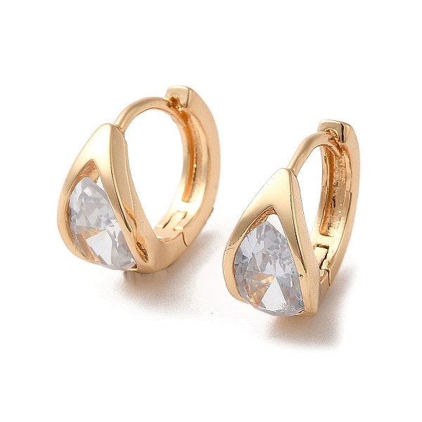 PandaHall Light Gold Brass Micro Pave Cubic Zirconia Hoop Earrings, Horse Eye, 12.5x7mm Cubic Zirconia Horse Eye
PandaHall Light Gold Brass Micro Pave Cubic Zirconia Hoop Earrings, Horse Eye, 12.5x7mm Cubic Zirconia Horse Eye